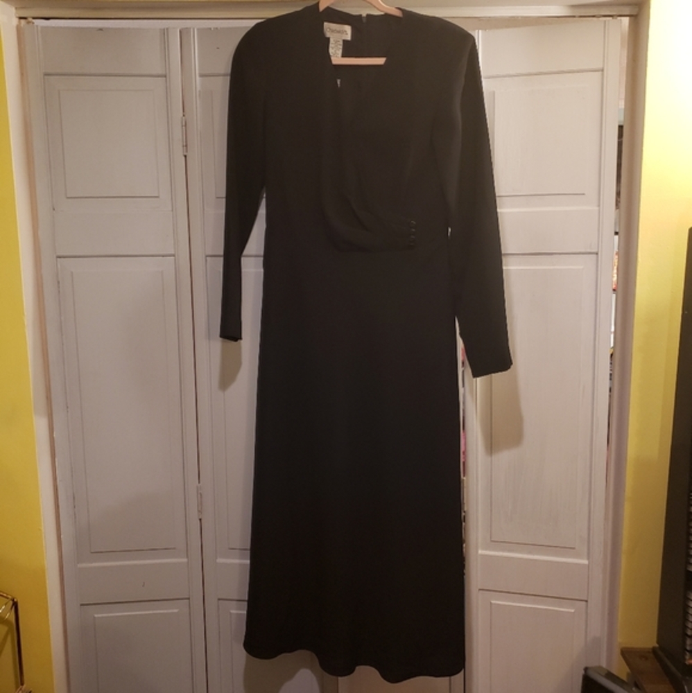 Chadwick's Long Black Dress NWOT Dark Academia